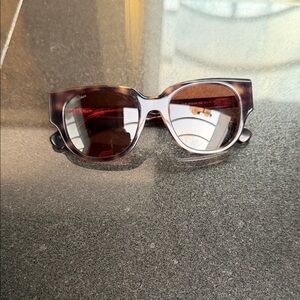 MaxMara Brown Gradient Sunglasses